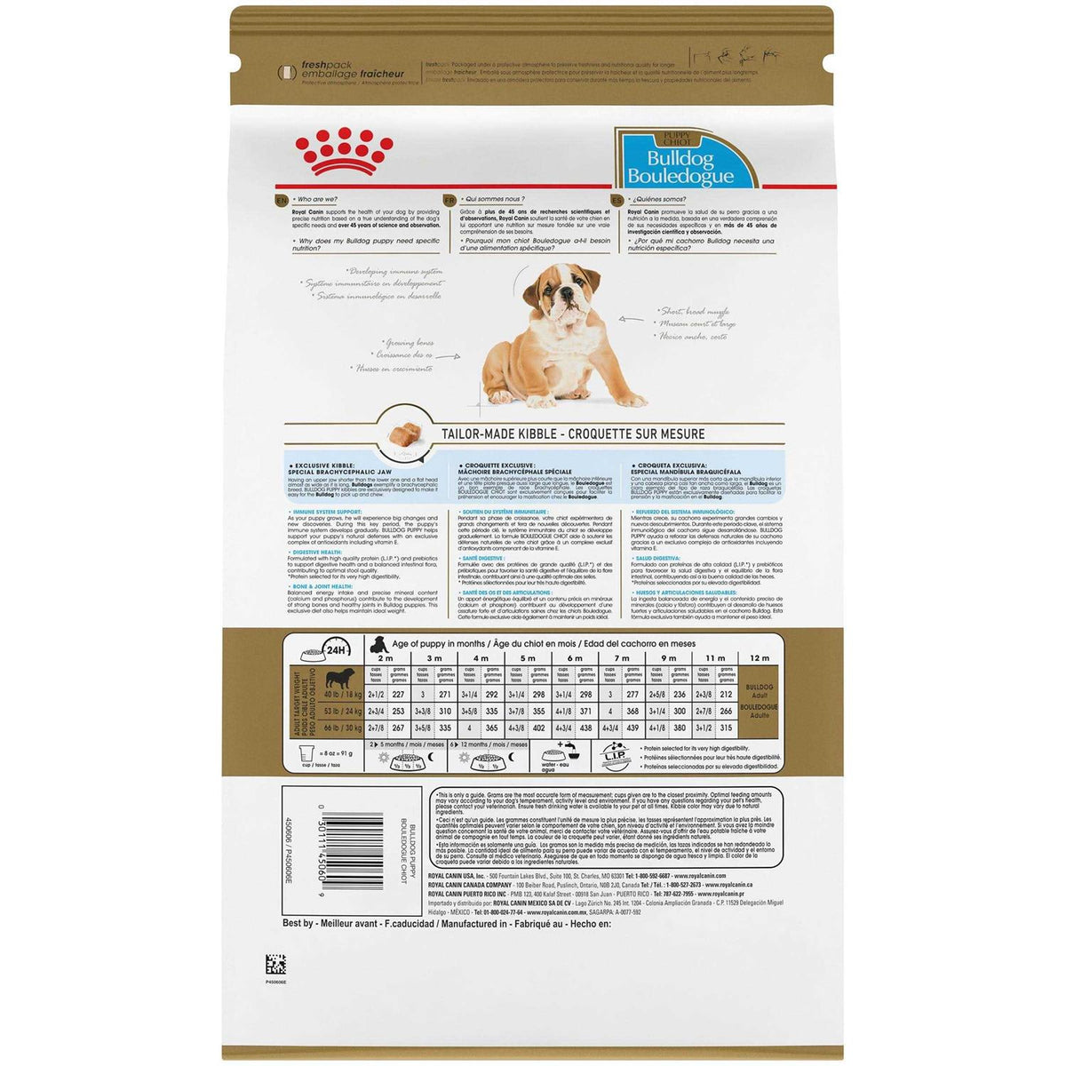 Bulldog Puppy Dry Dog Food S839059