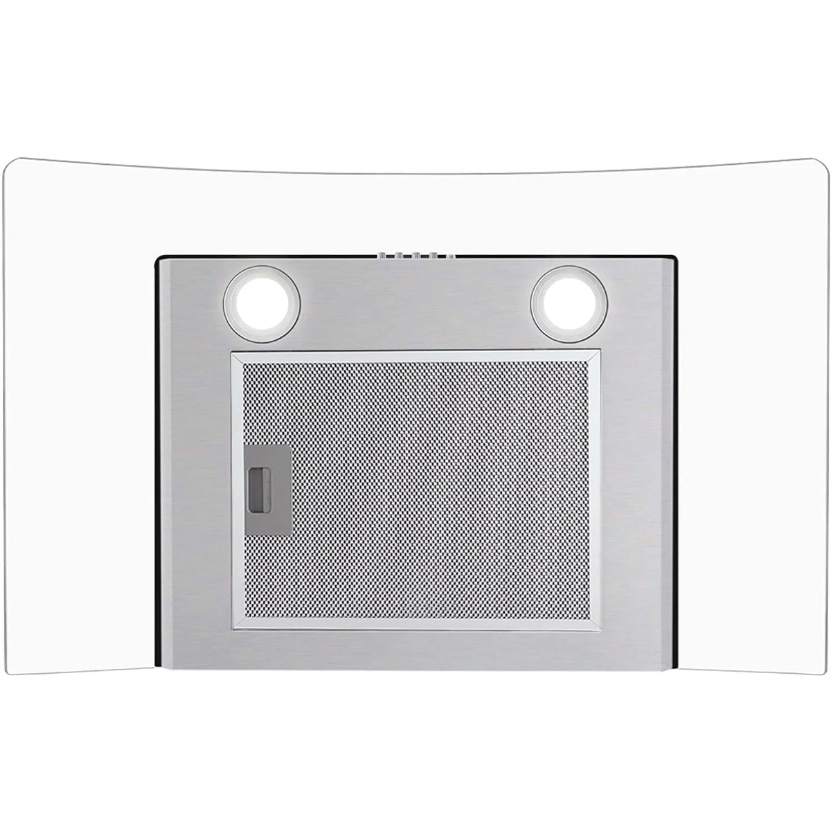30 inch Wall Mount Range Hood 450CFM Tempered Glass 3-Speed E77762