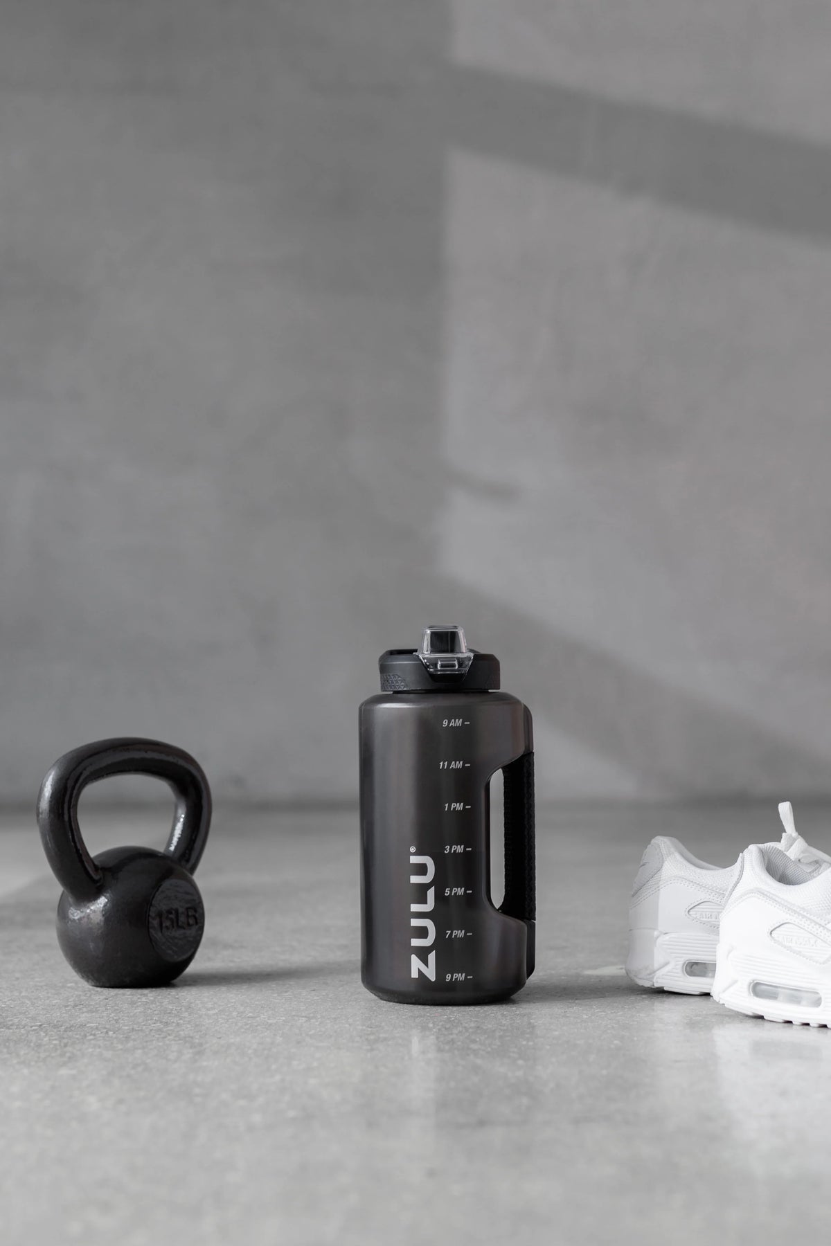 Black 64oz Water Bottle Jug V777