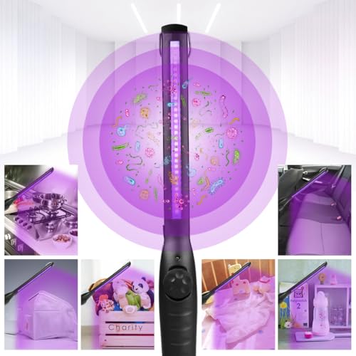 Portable USB Rechargeable UV Light Sanitizer 1 Pack V4710