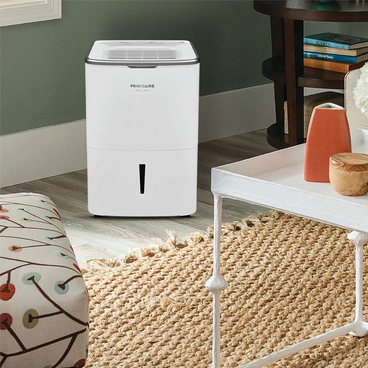 50-Pint 1200 Sq ft Smart Portable Dehumidifier with Wi-Fi in White Z51422