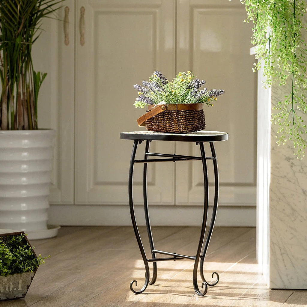 Pineapple Accent Table Plant Stand H974516