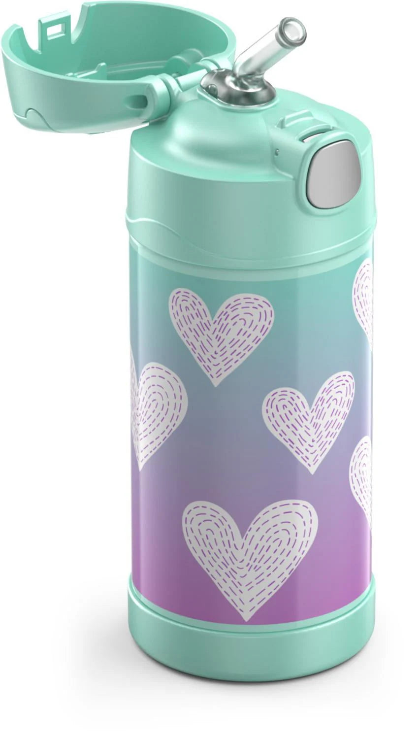 Kids Stainless Steel Vacuum Insulated Straw Bottle P63003