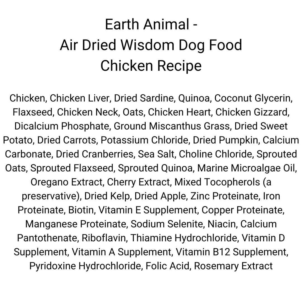 Chicken Air Dried Dog Food I53684