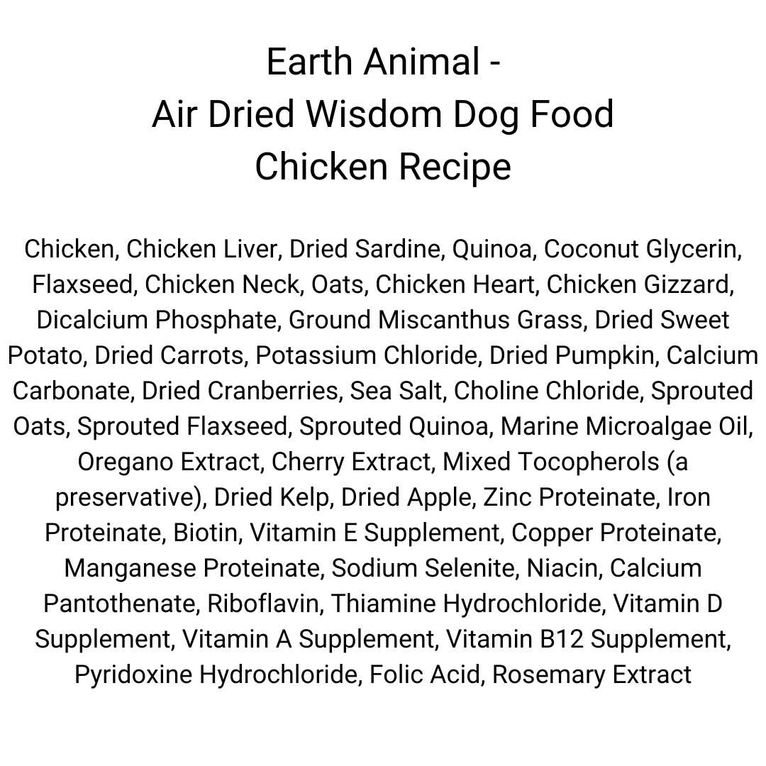 Chicken Air Dried Dog Food I53684