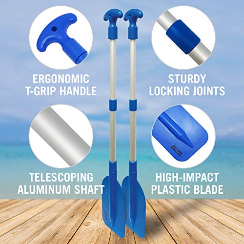Telescoping Plastic Collapsible Boat Paddle H639837