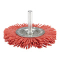 3 in. 80 Grit Nylon Abrasive Wheel with 1/4 in. Shank U43761