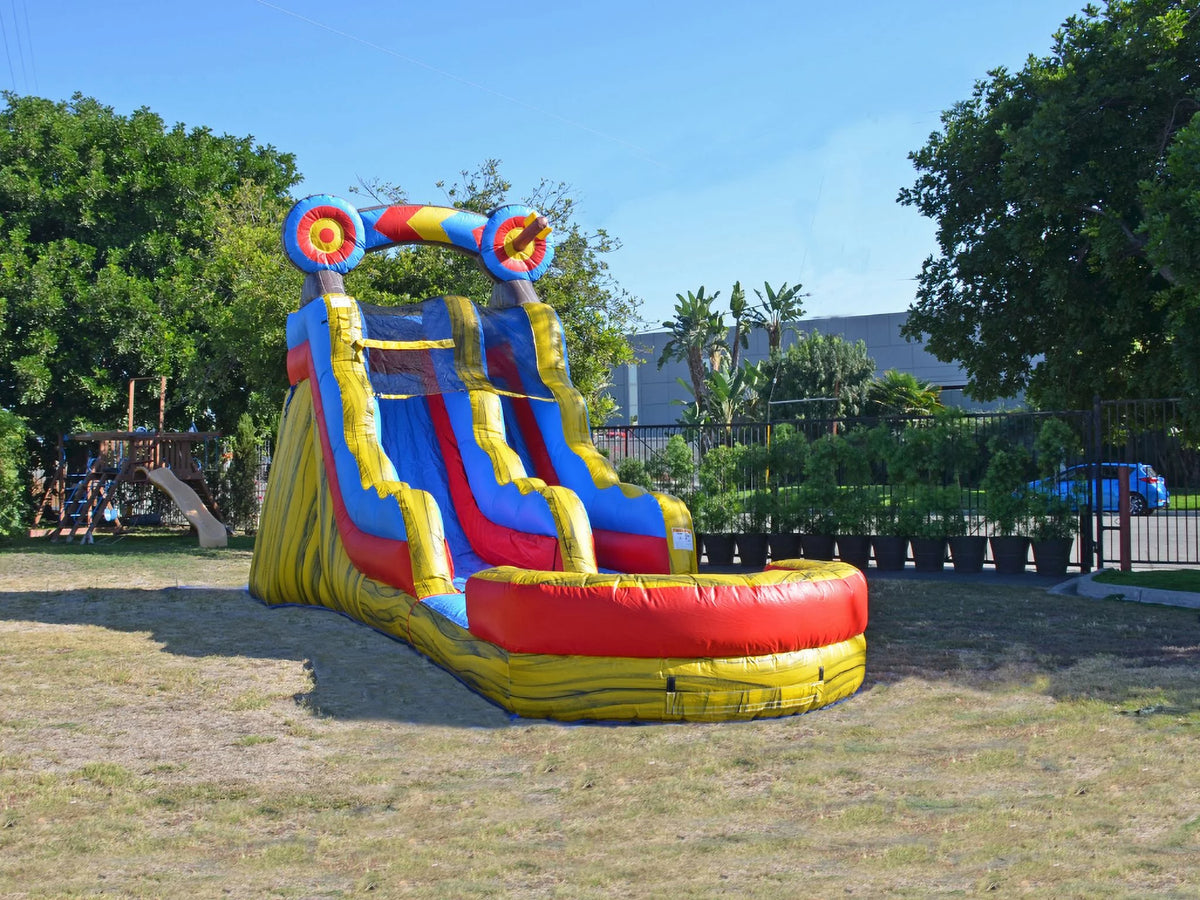 Commercial Grade Inflatable Water Slide with Pool Y249335