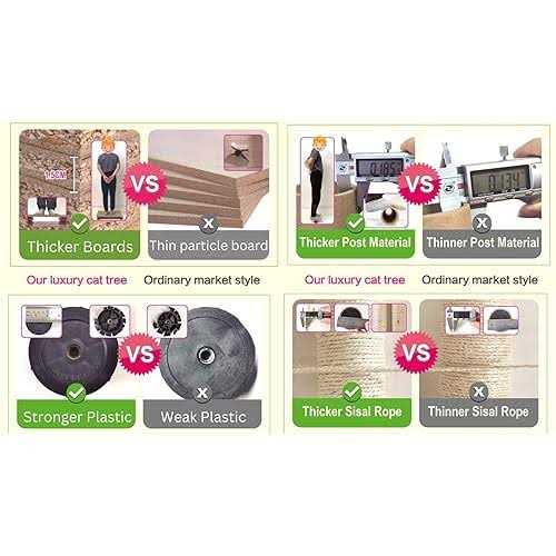 61 Forest Cat Tree House Furniture with Leaves E21455