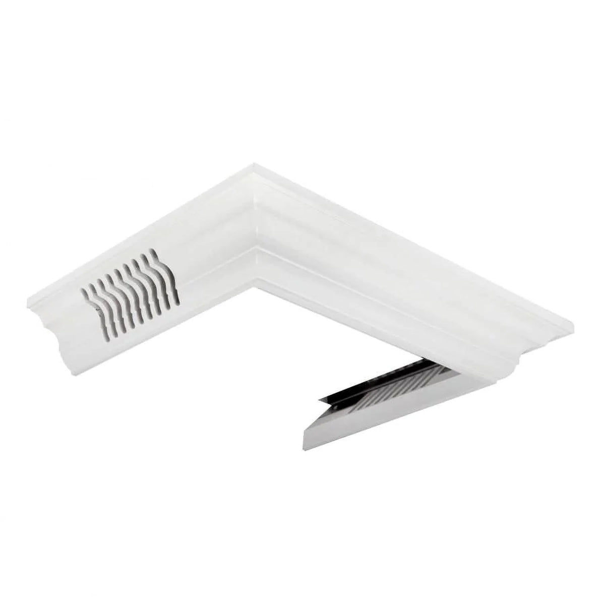 Vented Crown Molding Profile 6 for Wall Mount Range Hood I11485