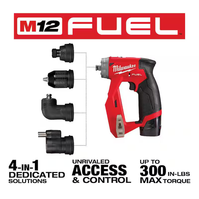 12V Lithium-Ion Brushless Cordless 4-in-1 Installation 3/8 in. Drill Driver Kit B5835
