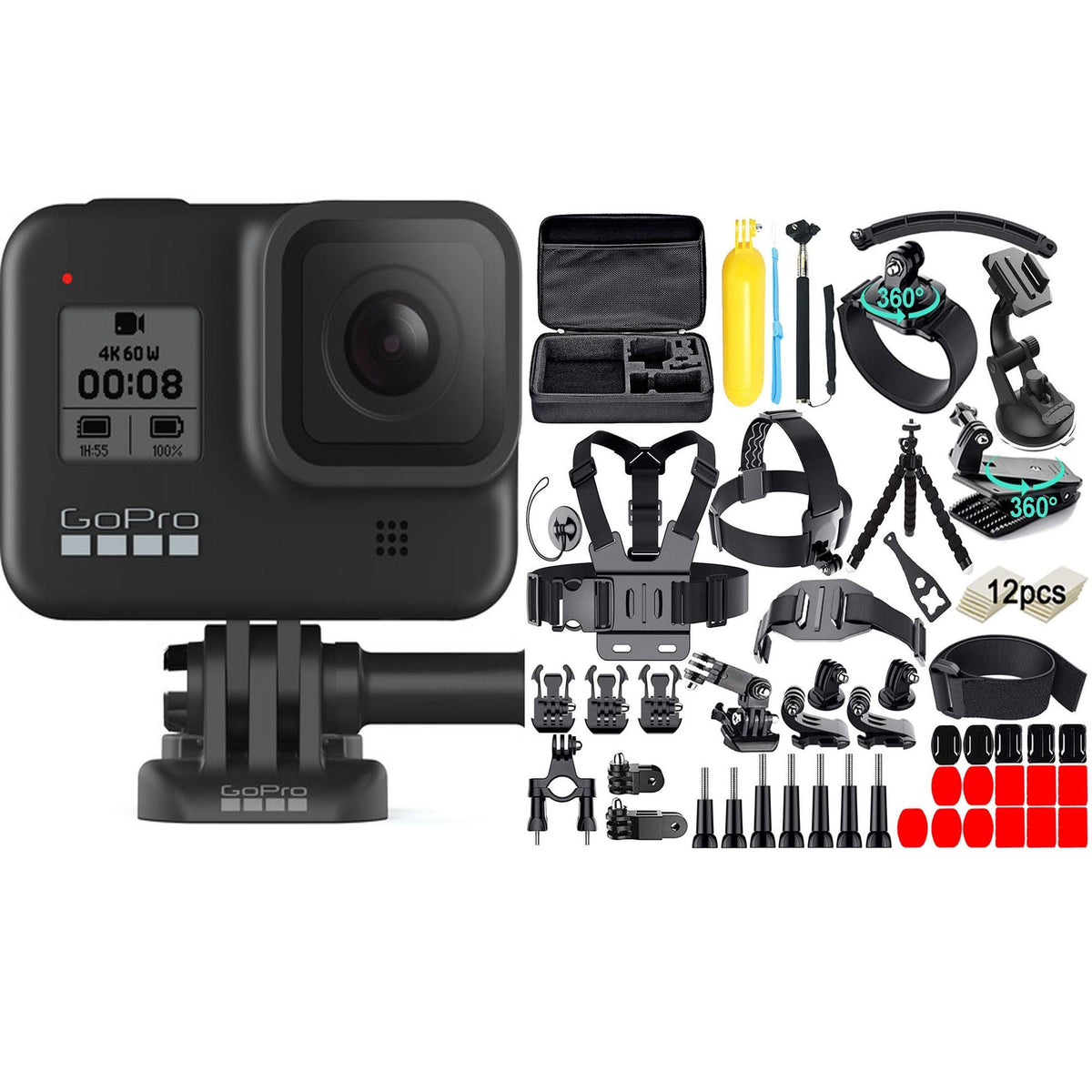 HERO8 Black Action Camera Accessories Kit O98750