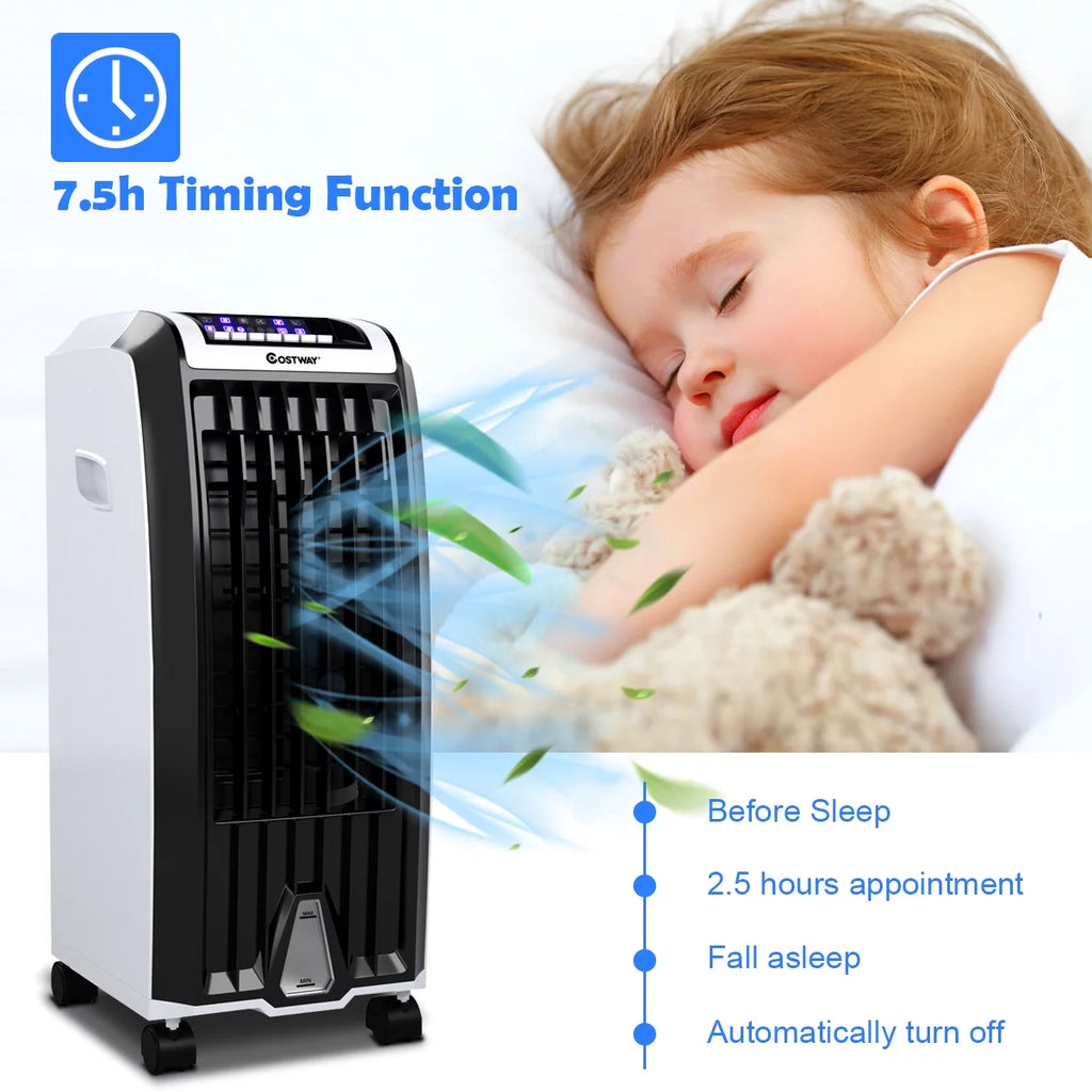 Portable Evaporative Cooler Fan with Remote Control E4387