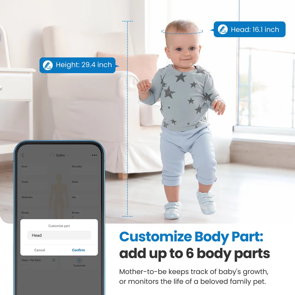 Smart Bluetooth Body Measuring Tape M814299