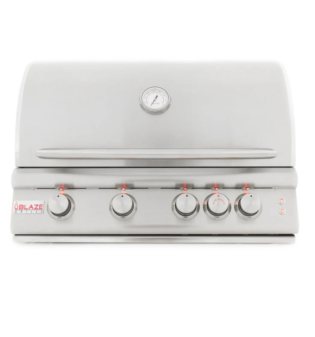 32 in. 4-Burner Built-In Propane Gas Grill O14443