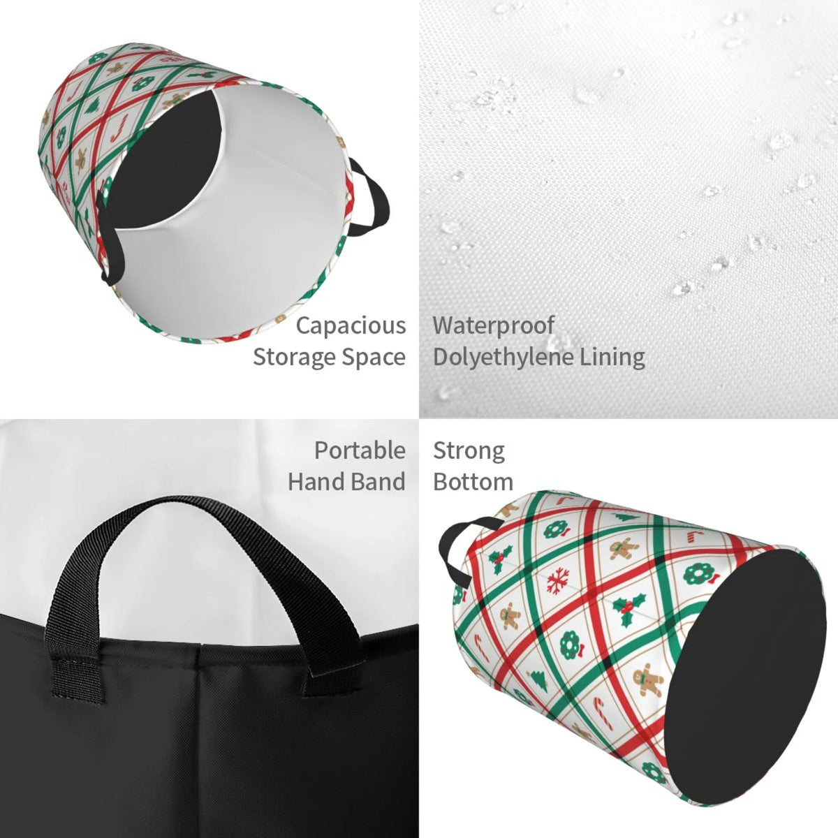 Waterproof Laundry Hamper with Handle I788