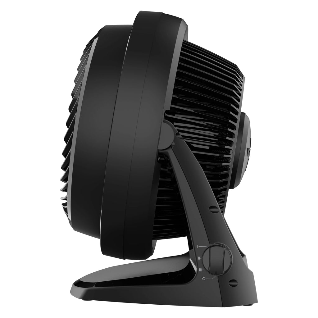 Black Whole Room Air Circulator Floor Fan L945477