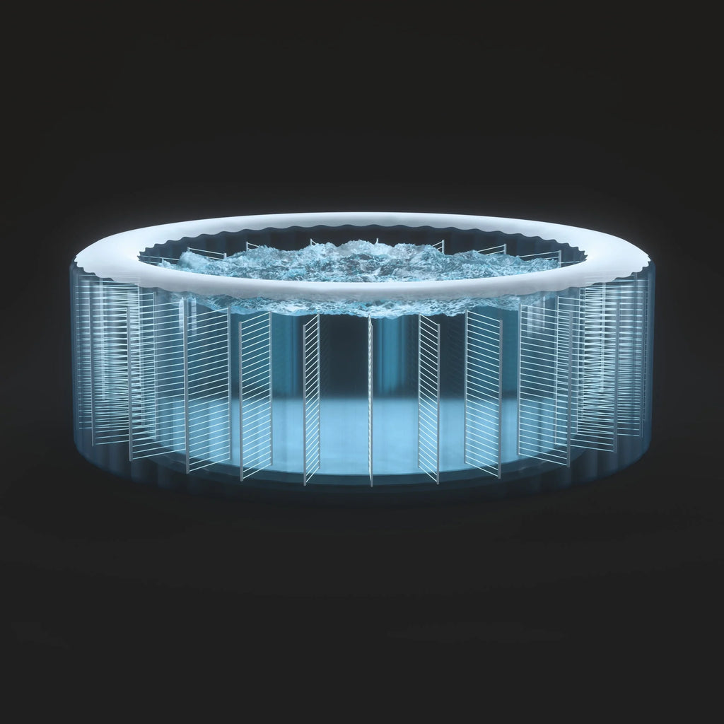 6 Person Inflatable Hot Tub Bubble Jet Spa T718