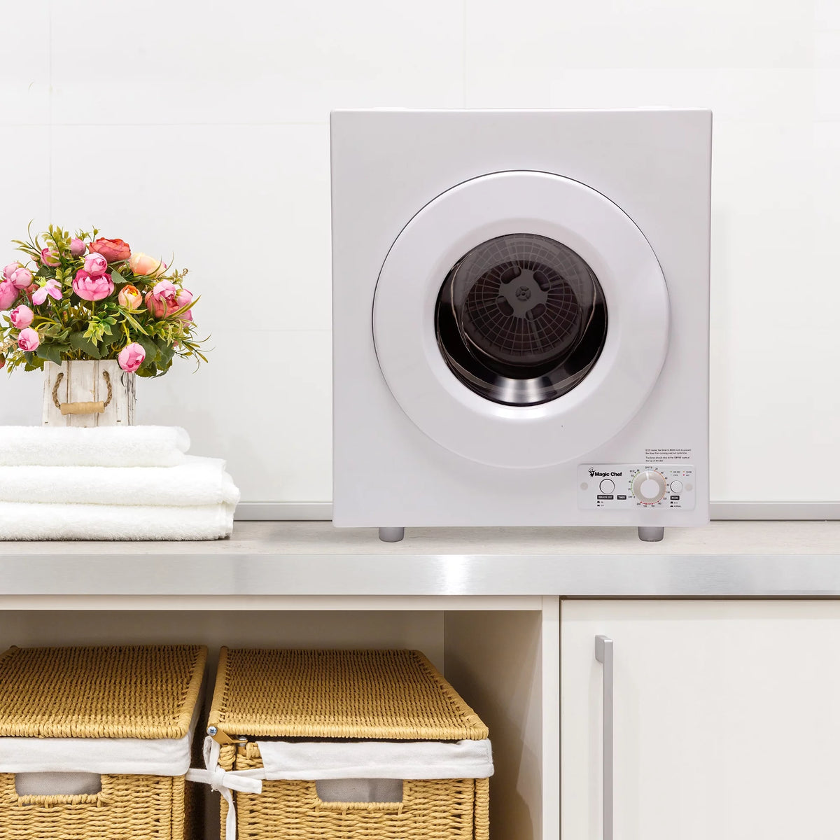 2.6 Cu. ft. Electric Dryer in White R490