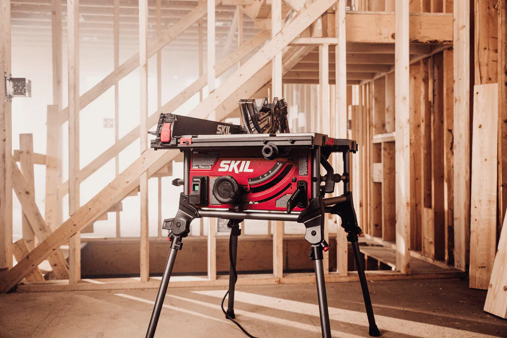 10'' Corded Electric Table Saw with Folding Stand E650222