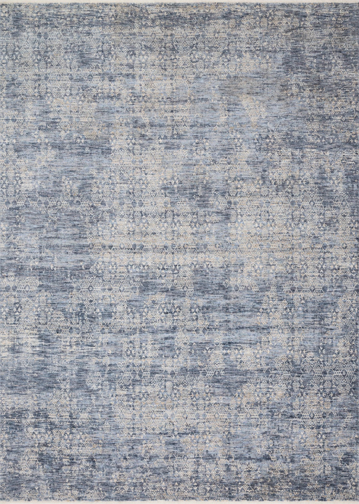 Dark Blue 6'3 x 8'10 Rug K46312