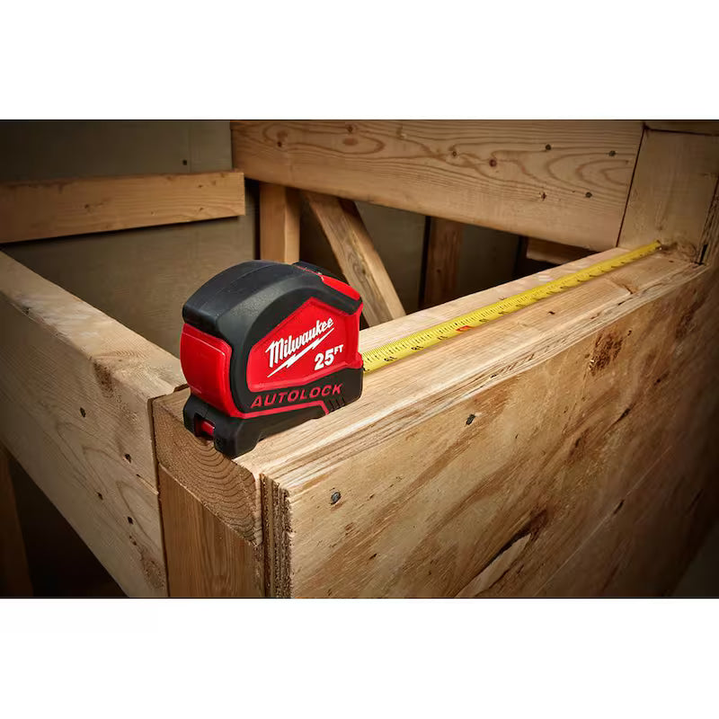25 ft. Tape Measure with 16 ft. Auto Lock Tape Measure J466