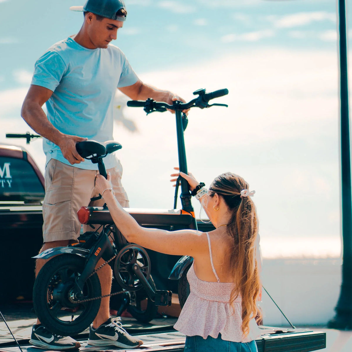 350W Folding Electric Bike with 270Wh Battery S99779