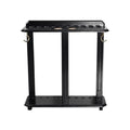 Freestanding Pool Cue Stand Rack Holds 10 Sticks Black K16837