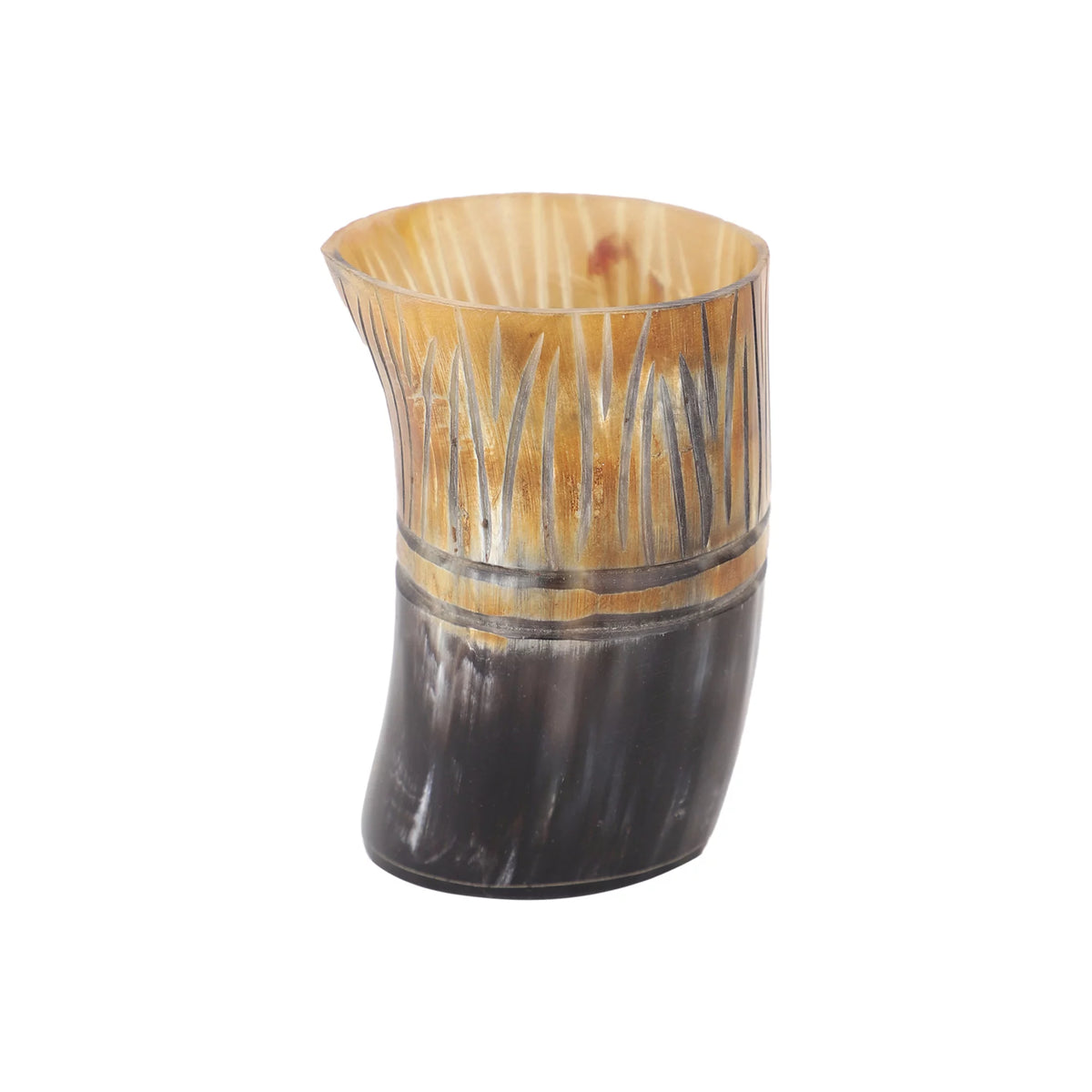 Drinking Horn Shot Cup Glass Ceramic Food Safe 6 Pack Q7644