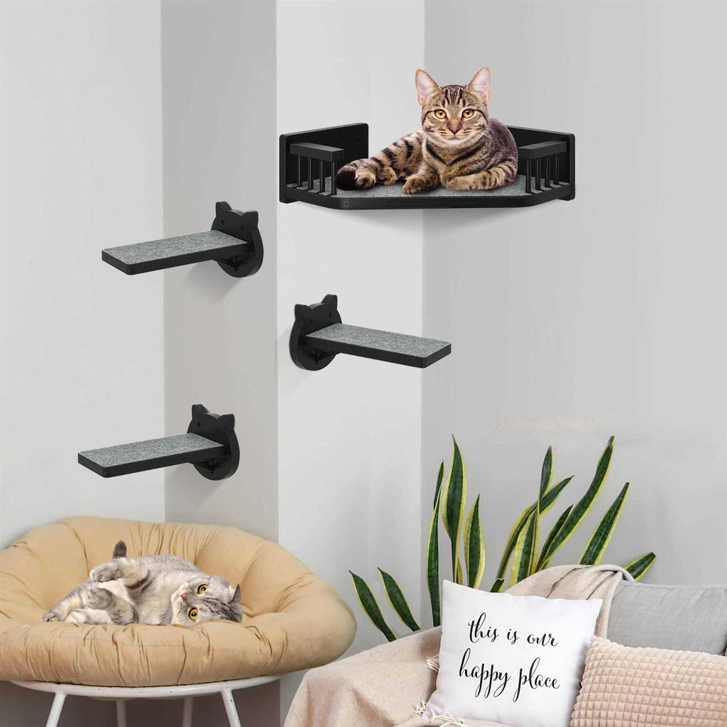 Cat Wall Shelves with 3 Steps G6433
