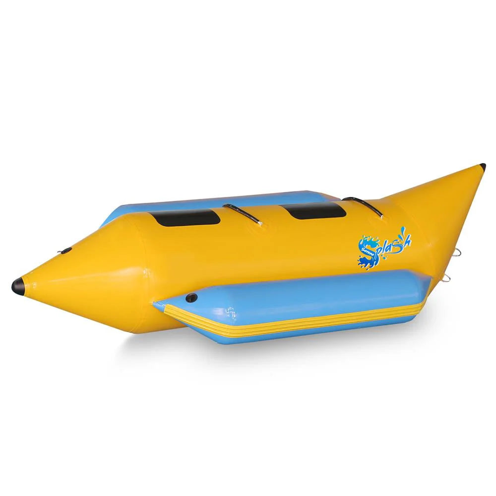 Inflatable Banana Boat with Storage Bag and Foot Pump F51464