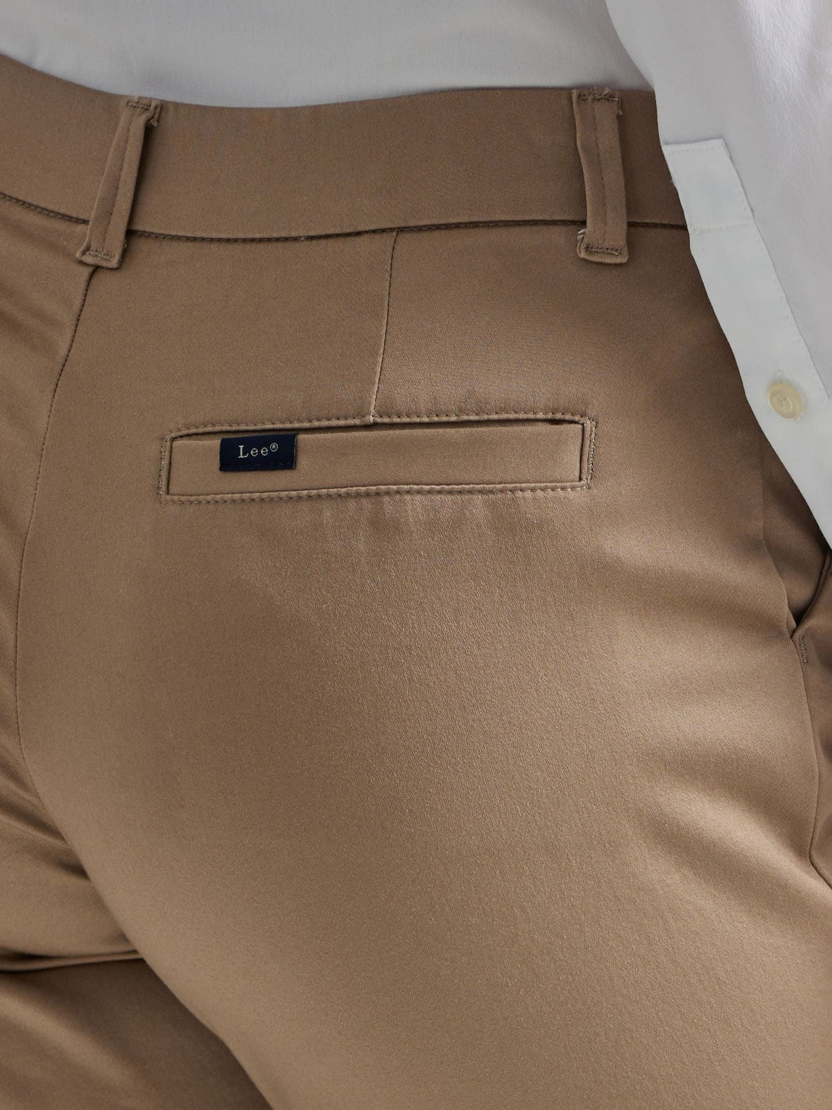 Women's Regular Fit Straight Woven Pant U406