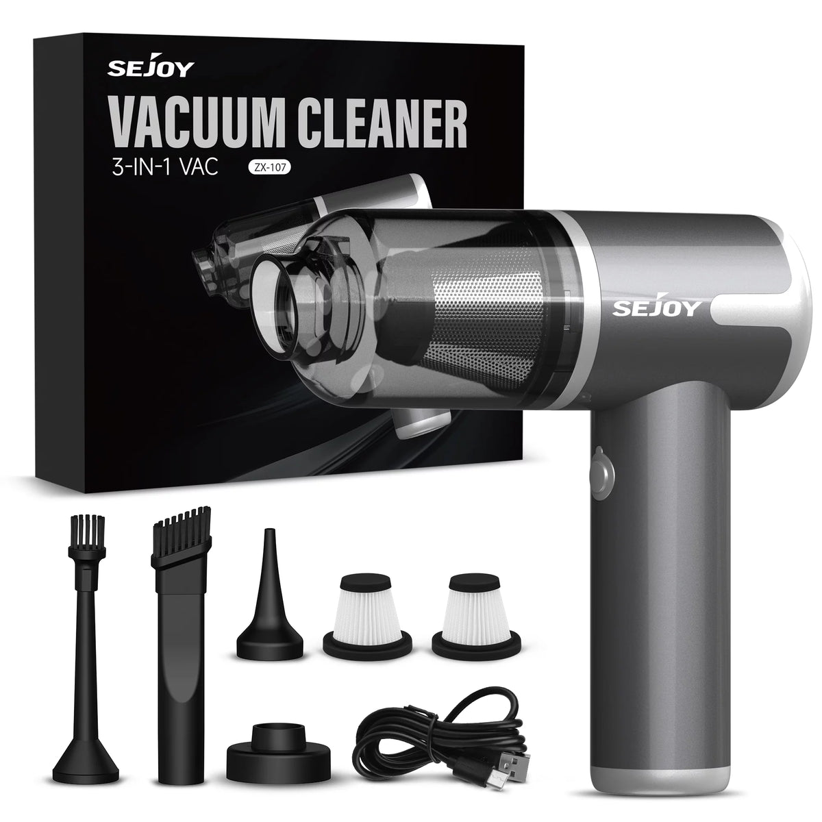 Cordless 3 in 1 Portable Handheld Vacuum Cleaner E70900