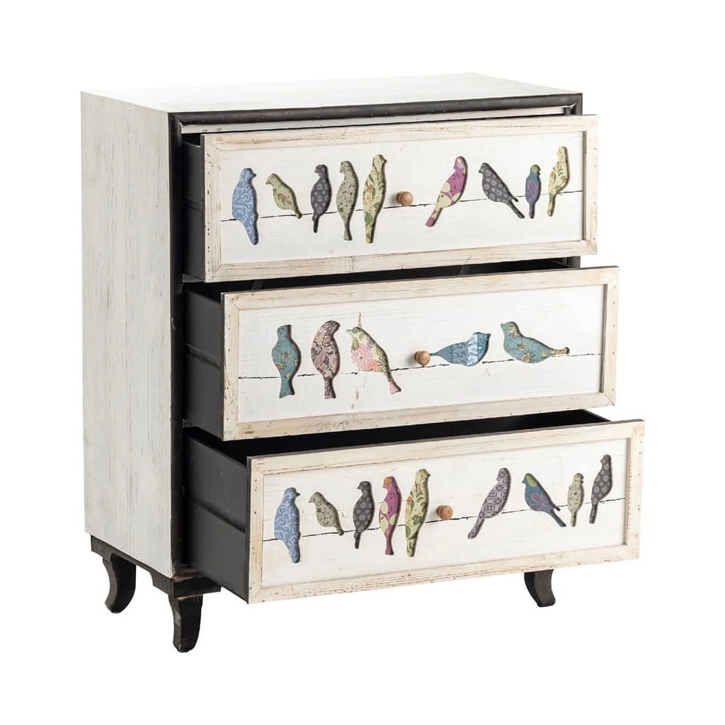 3 Drawer Painted Chest A988
