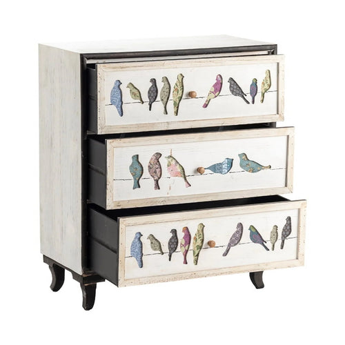 3 Drawer Painted Chest A988