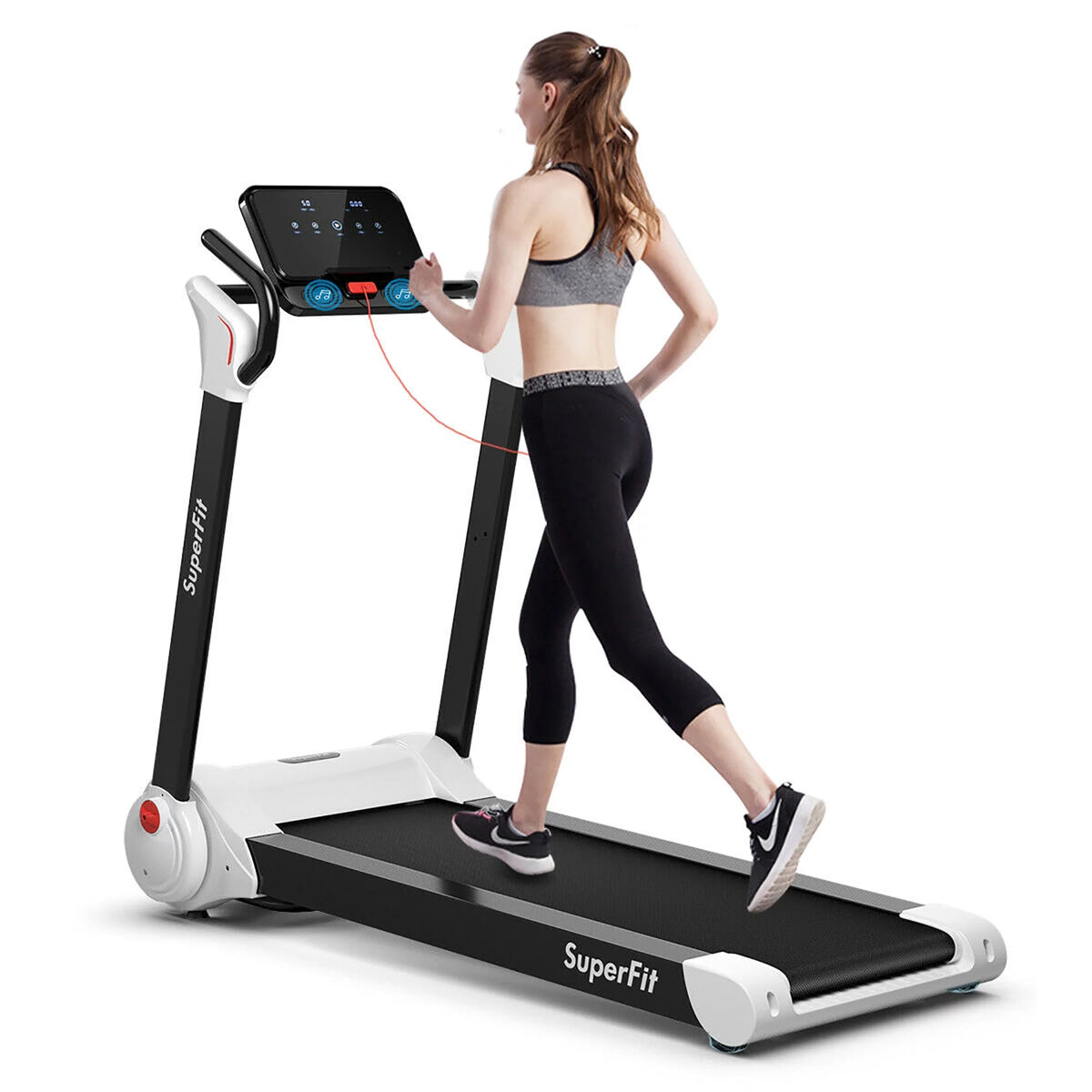 Folding Electric Motorized Treadmill N747660