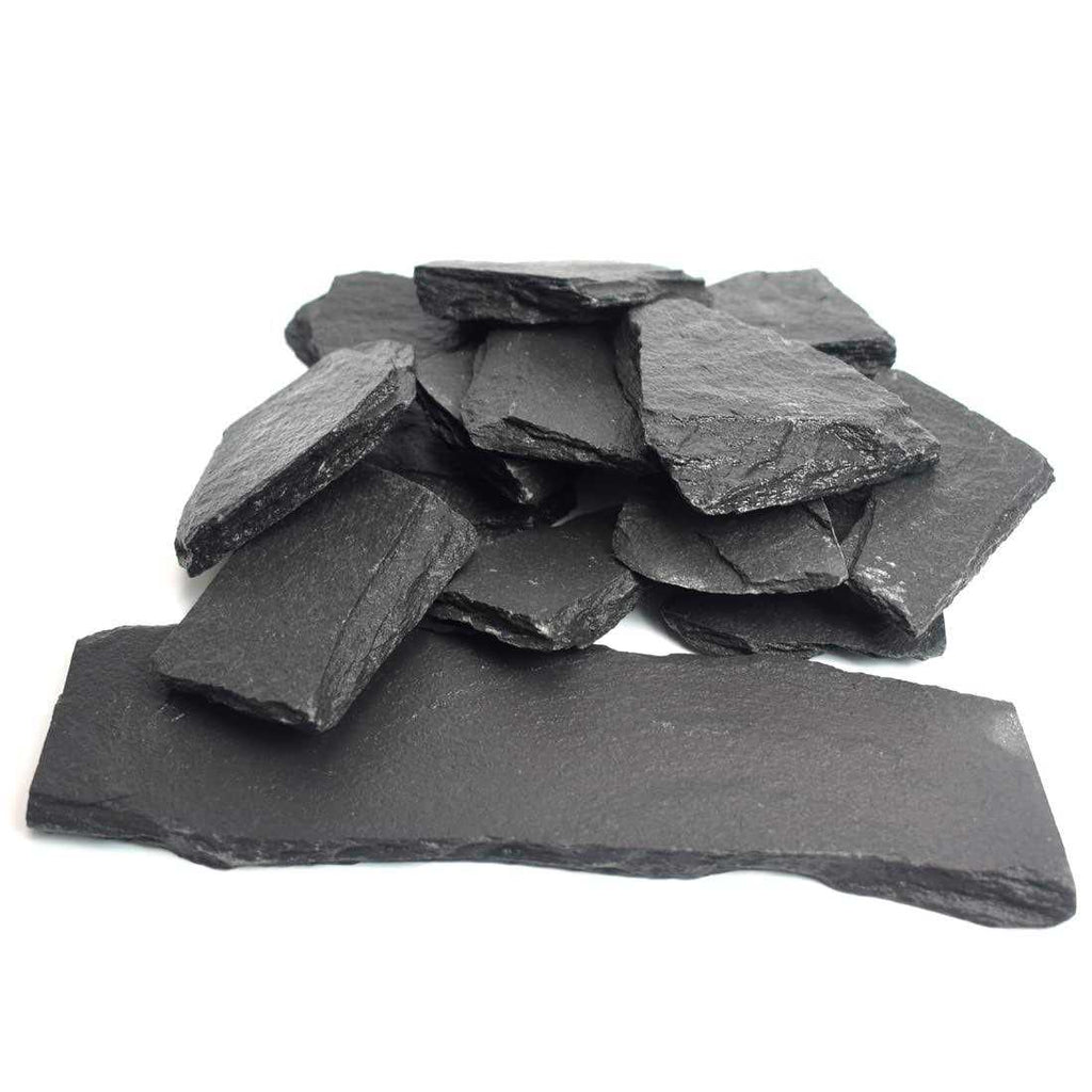Blue Natural Slate Stone Rocks Mix K103