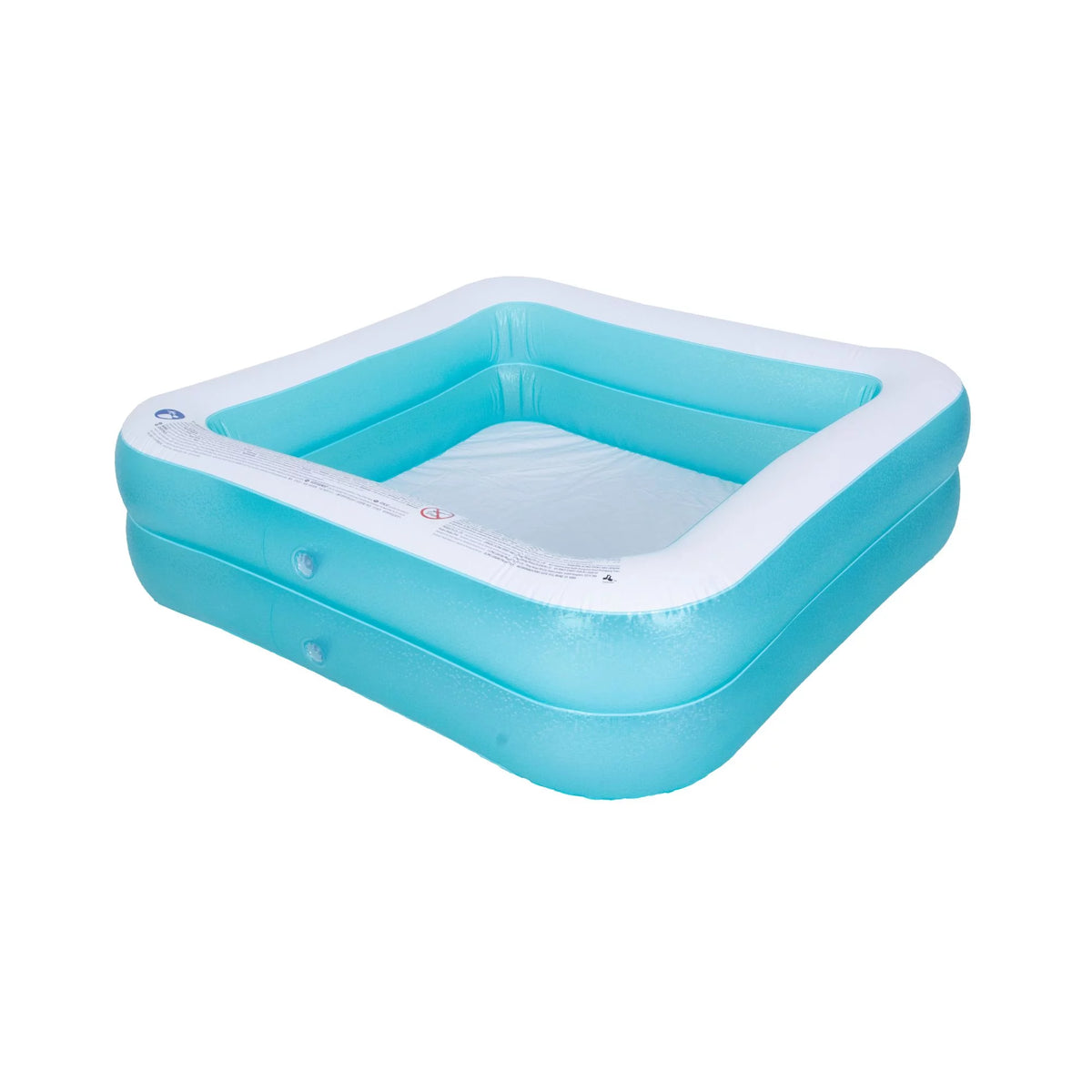 Inflatable Blue and White 2-Ring Swimming Pool F814