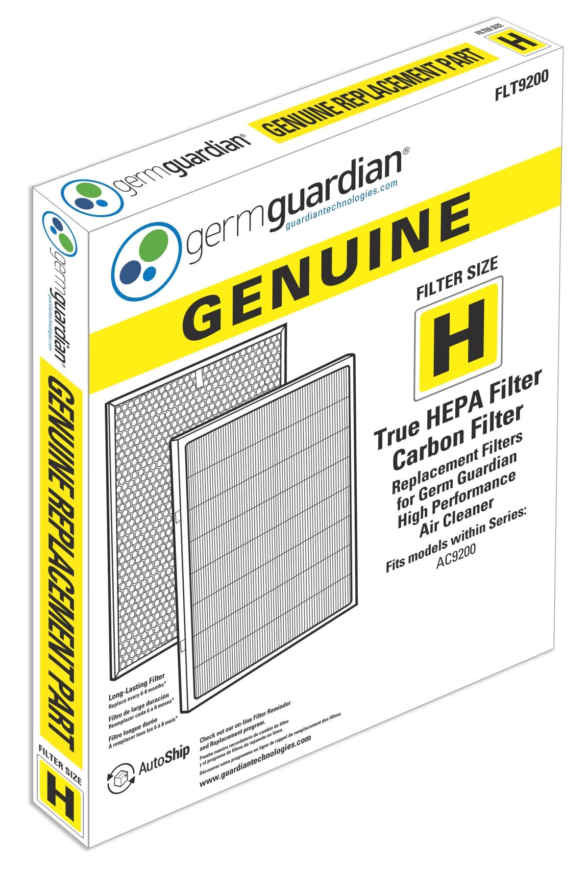 True HEPA Replacement Filter T43047