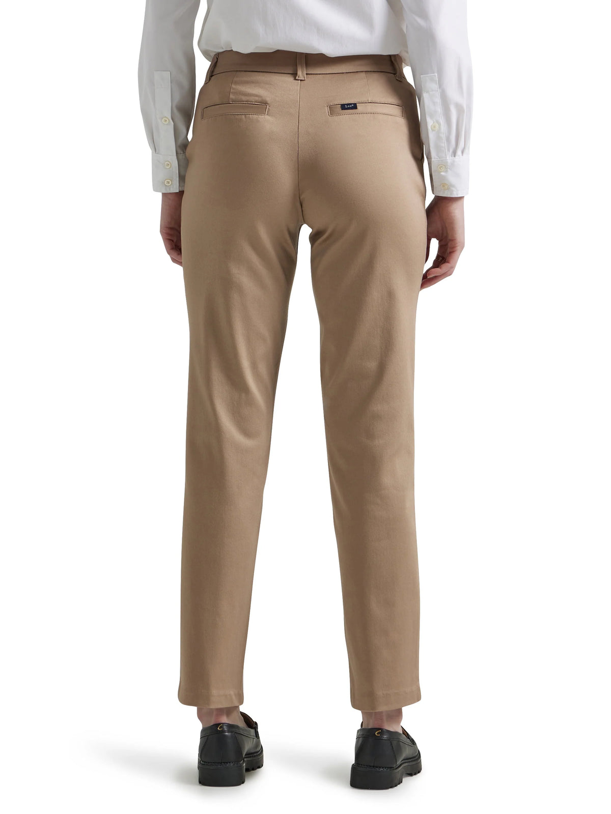 Women's Regular Fit Straight Woven Pant U406