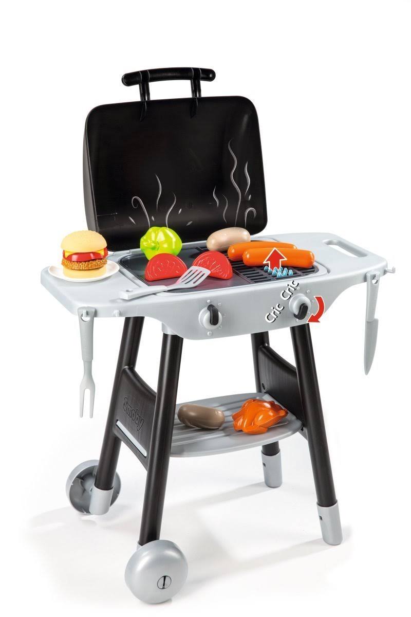 Black 16-Piece BBQ Grill Playset H33398