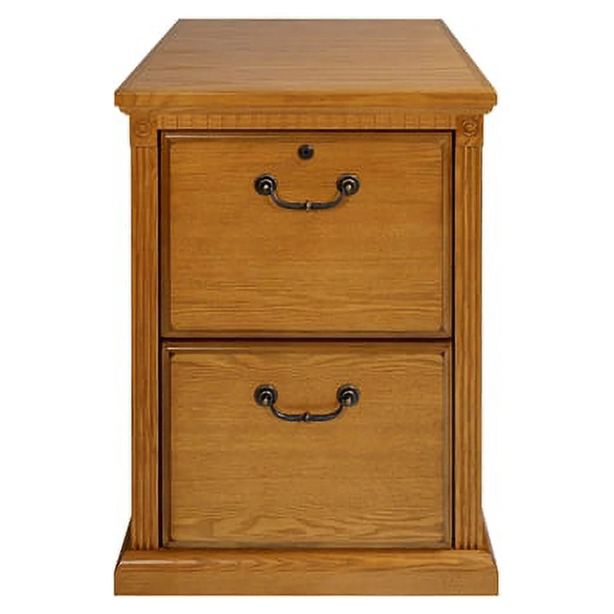 2 Drawer Wood File Cabinet V5118