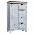 White Wardrobe Chest O661