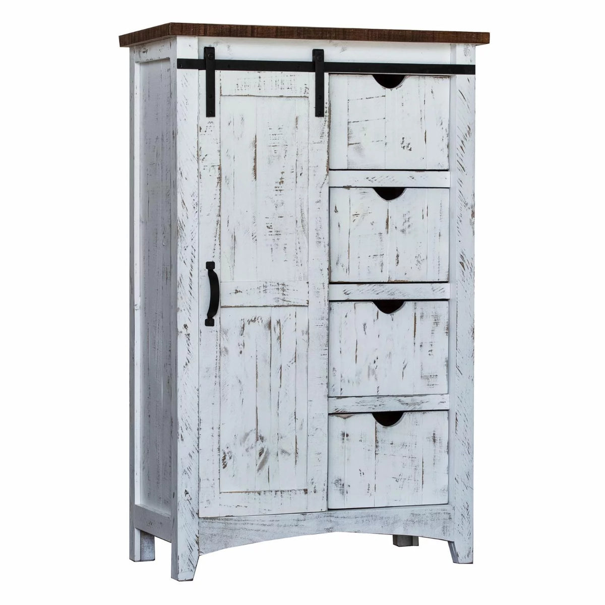 White Wardrobe Chest O661