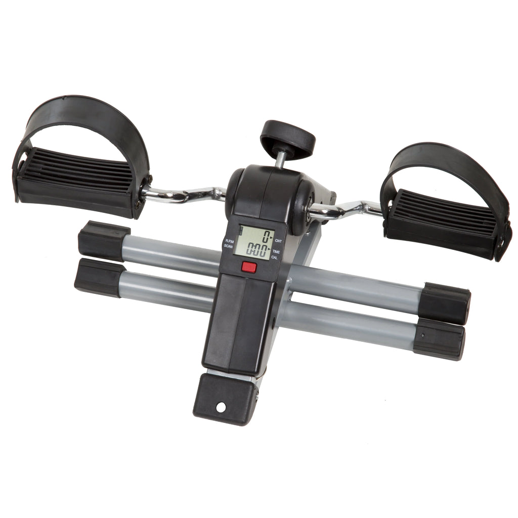 Folding Pedal Exercise Bike with Electronic Display D232