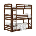 Mocha Triple Bunk Bed L34148