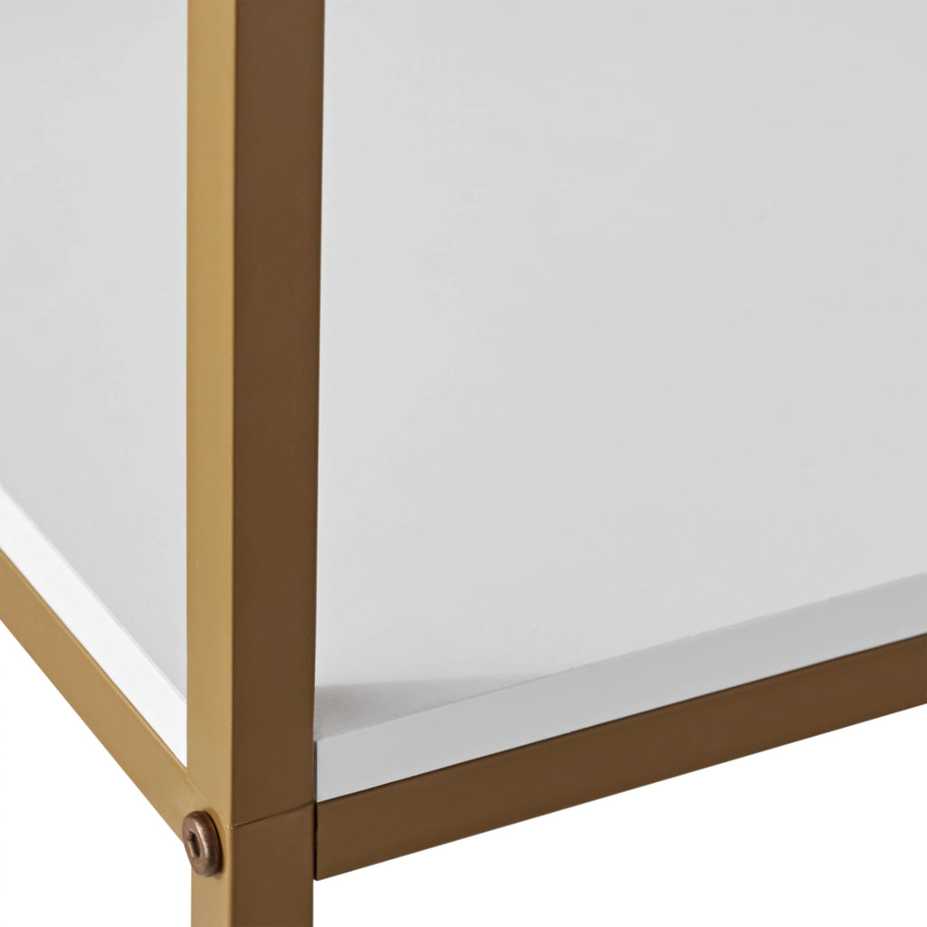 6-Shelf Metal Frame Bookcase Z982