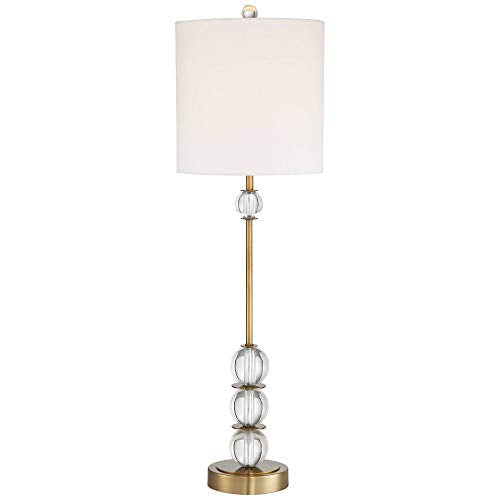 Modern Art Deco Buffet Table Lamp with USB Dimmer Cord K20305