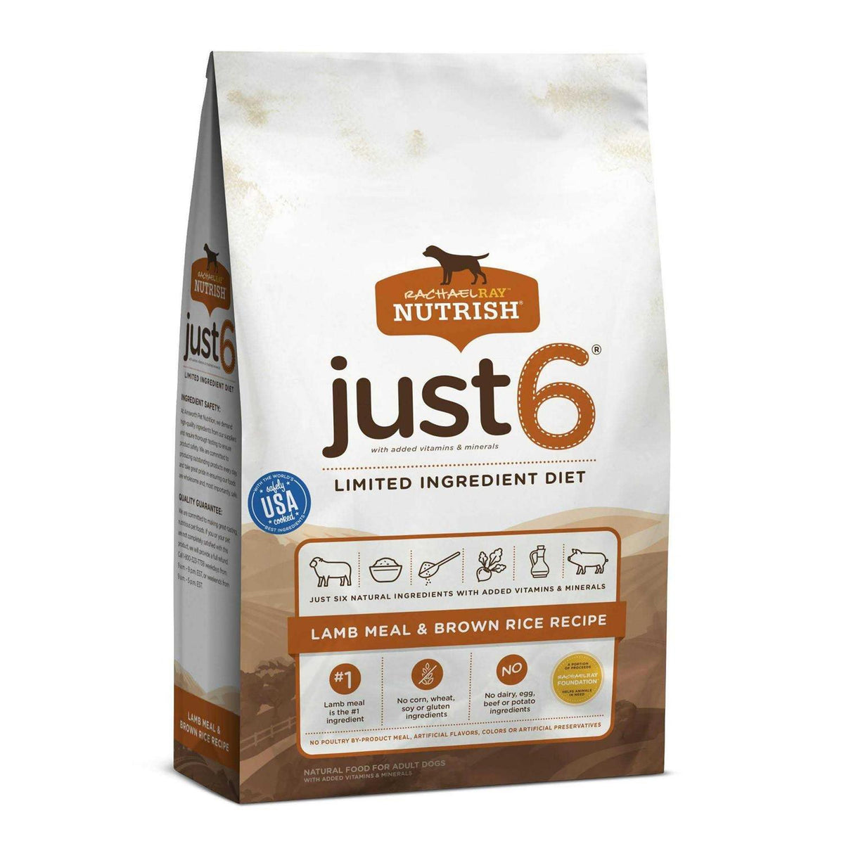Lamb Meal & Brown Rice Recipe Dry Dog Food Z601