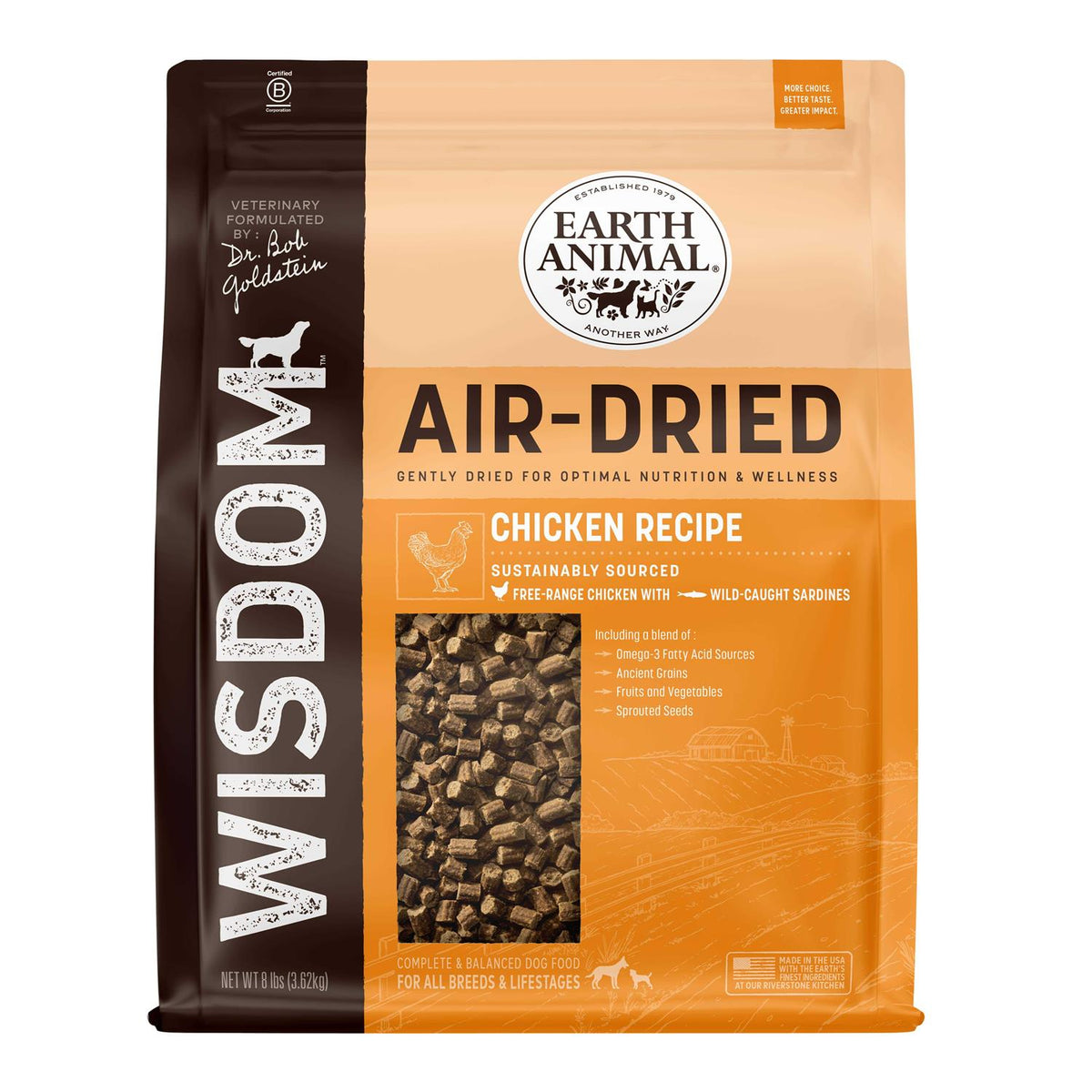 Chicken Air Dried Dog Food I53684